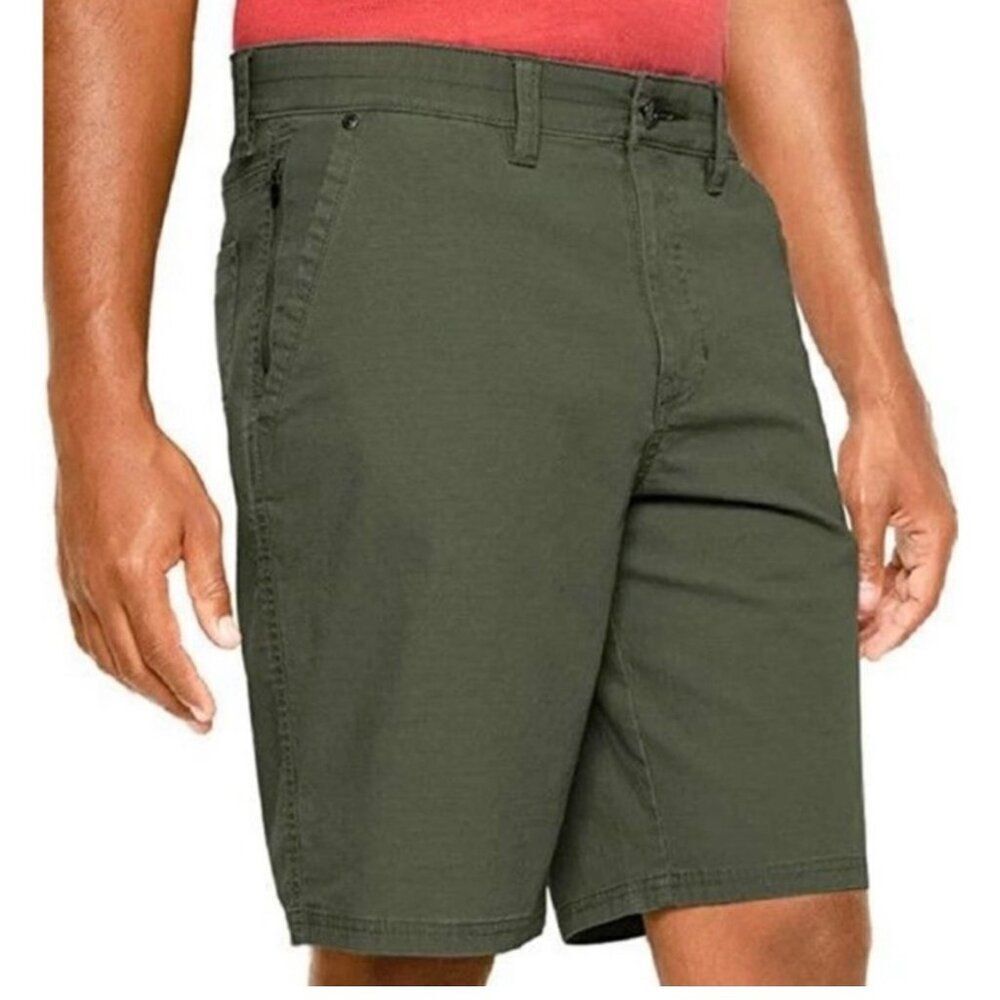 NWT‎ Weatherproof Multifunctional Utility Shorts in Ivy Green Size 42W